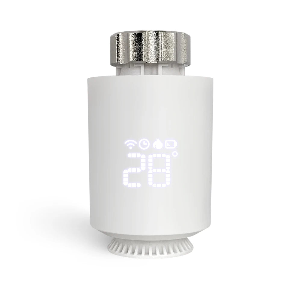 AVATTO Tuya ZigBee3.0 Smart Thermostat Radiator Actuator TRV Thermostatic Valve Controller Works With Alexa Google Home Alice