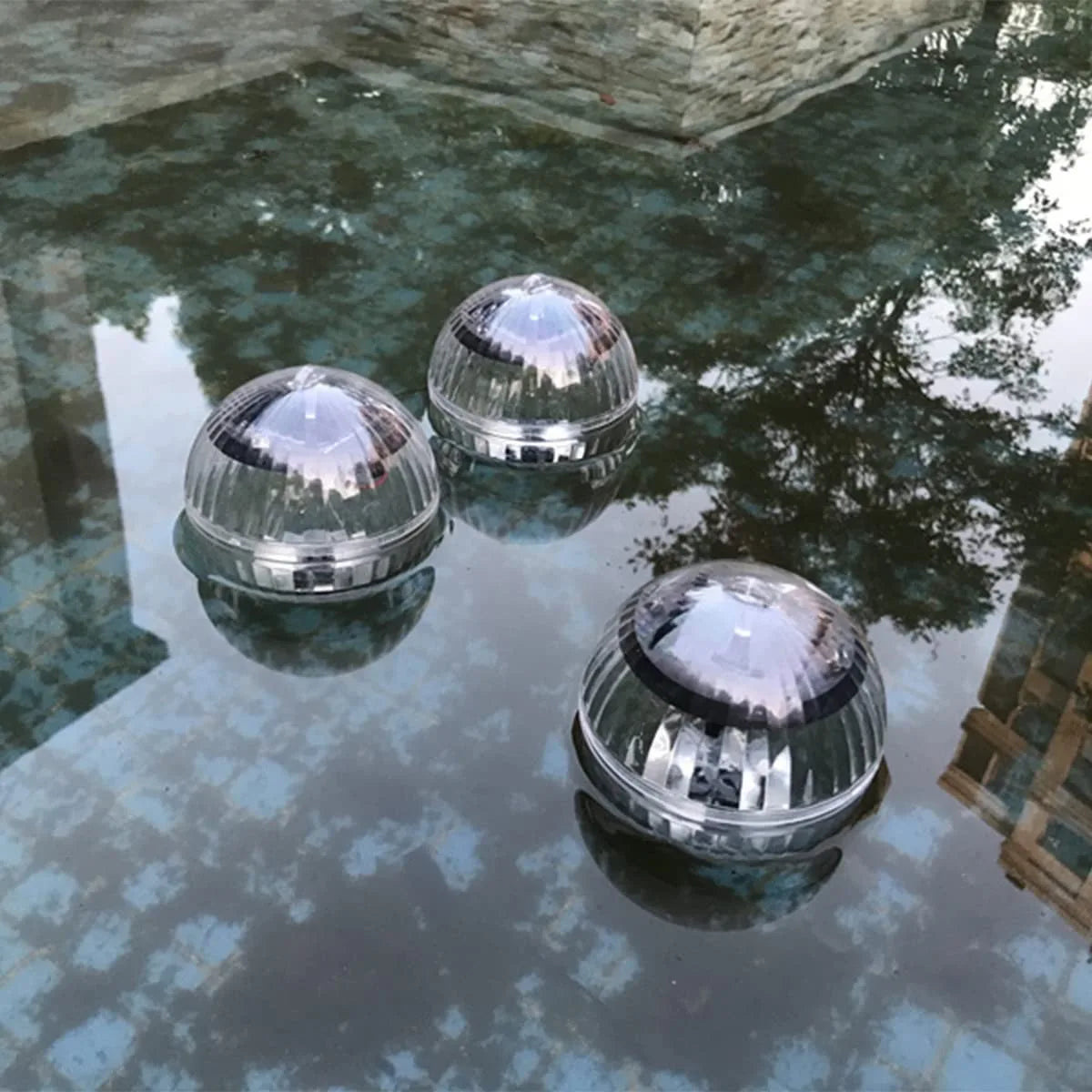 Solar Powered Floating Pool Lights LED